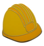 Novel Merk Hardhat Lapel Pin, Hat Pin & Tie Tack with Clutch Back (Single Pack)