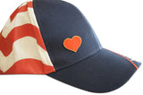 Novel Merk Heart Lapel Pin, Hat Pin & Tie Tack with Clutch Back (Single Pack)