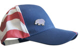 Novel Merk Hippo Lapel Pin, Hat Pin & Tie Tack with Clutch Back (Single Pack)