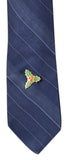 Novel Merk Holly Lapel Pin, Hat Pin & Tie Tack with Clutch Back (Single Pack)