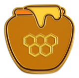 Novel Merk Honeypot Lapel Pin, Hat Pin & Tie Tack with Clutch Back (Single Pack)