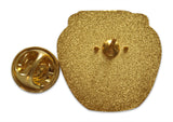 Novel Merk Honeypot Lapel Pin, Hat Pin & Tie Tack with Clutch Back (Single Pack)