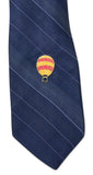 Novel Merk Hot Air Balloon Lapel Pin, Hat Pin & Tie Tack with Clutch Back (Single Pack)