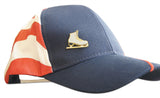 Novel Merk Figure Skate Lapel Pin, Hat Pin & Tie Tack with Clutch Back (Single Pack)