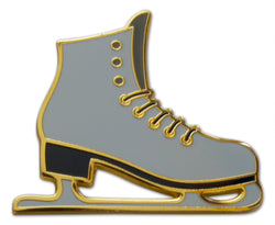 Novel Merk Figure Skate Lapel Pin, Hat Pin & Tie Tack with Clutch Back (Single Pack)