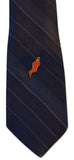 Novel Merk Italian Horn Lapel Pin, Hat Pin & Tie Tack with Clutch Back (Single Pack)
