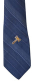 Novel Merk Gavel Lapel Pin, Hat Pin & Tie Tack with Clutch Back (Single Pack)