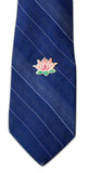 Novel Merk Lotus Flower Lapel Pin, Hat Pin & Tie Tack with Clutch Back (Single Pack)