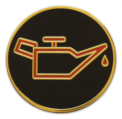 Novel Merk Oil Change Lapel Pin, Hat Pin & Tie Tack with Clutch Back (Single Pack)