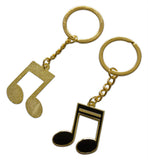 Novel Merk Music Note Enamel Keychain (Single Pack)