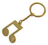 Novel Merk Music Note Enamel Keychain (Single Pack)