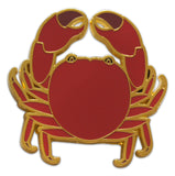 Novel Merk Crabs Lapel Pin, Hat Pin & Tie Tack with Clutch Back (Single Pack)