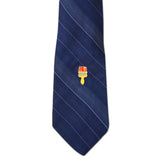 Novel Merk Paint Brush Lapel Pin, Hat Pin & Tie Tack with Clutch Back (Single Pack)