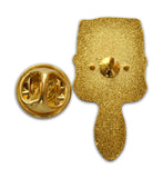 Novel Merk Paint Brush Lapel Pin, Hat Pin & Tie Tack with Clutch Back (Single Pack)