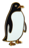Novel Merk Penguin Lapel Pin, Hat Pin & Tie Tack with Clutch Back (Single Pack)