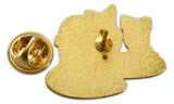 Novel Merk Pigs Lapel Pin, Hat Pin & Tie Tack with Clutch Back (Single Pack)