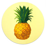 Novel Merk Pineapple Fruit Vinyl Sticker Decals – 2 Inch Round Individual Cut - Waterproof (10 Pack)