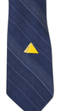 Novel Merk Pyramid of Giza Lapel Pin, Hat Pin & Tie Tack with Clutch Back (Single Pack)