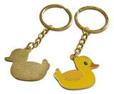 Novel Merk Rubber Duck Enamel Keychain (Single Pack)