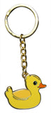 Novel Merk Rubber Duck Enamel Keychain (Single Pack)