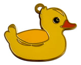 Novel Merk Rubber Duck Enamel Ornament (Single Pack)