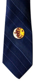 Novel Merk Brother Sun Sister Moon Lapel Pin, Hat Pin & Tie Tack with Clutch Back (Single Pack)