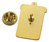 Novel Merk Garbage Can Lapel Pin, Hat Pin & Tie Tack with Clutch Back (Single Pack)