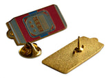 Novel Merk Beer Can Lapel Pin, Hat Pin & Tie Tack with Clutch Back (Single Pack)