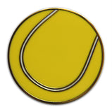 Novel Merk Tennis Ball Lapel Pin, Hat Pin & Tie Tack with Clutch Back (Single Pack)