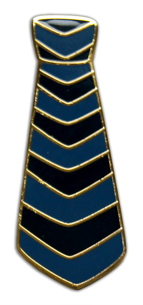 Novel Merk Tie Lapel Pin, Hat Pin & Tie Tack with Clutch Back (Single Pack)