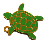 Novel Merk Turtle Enamel Ornament (Single Pack)
