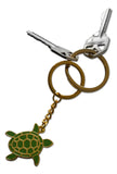 Novel Merk Turtle Enamel Keychain (Single Pack)