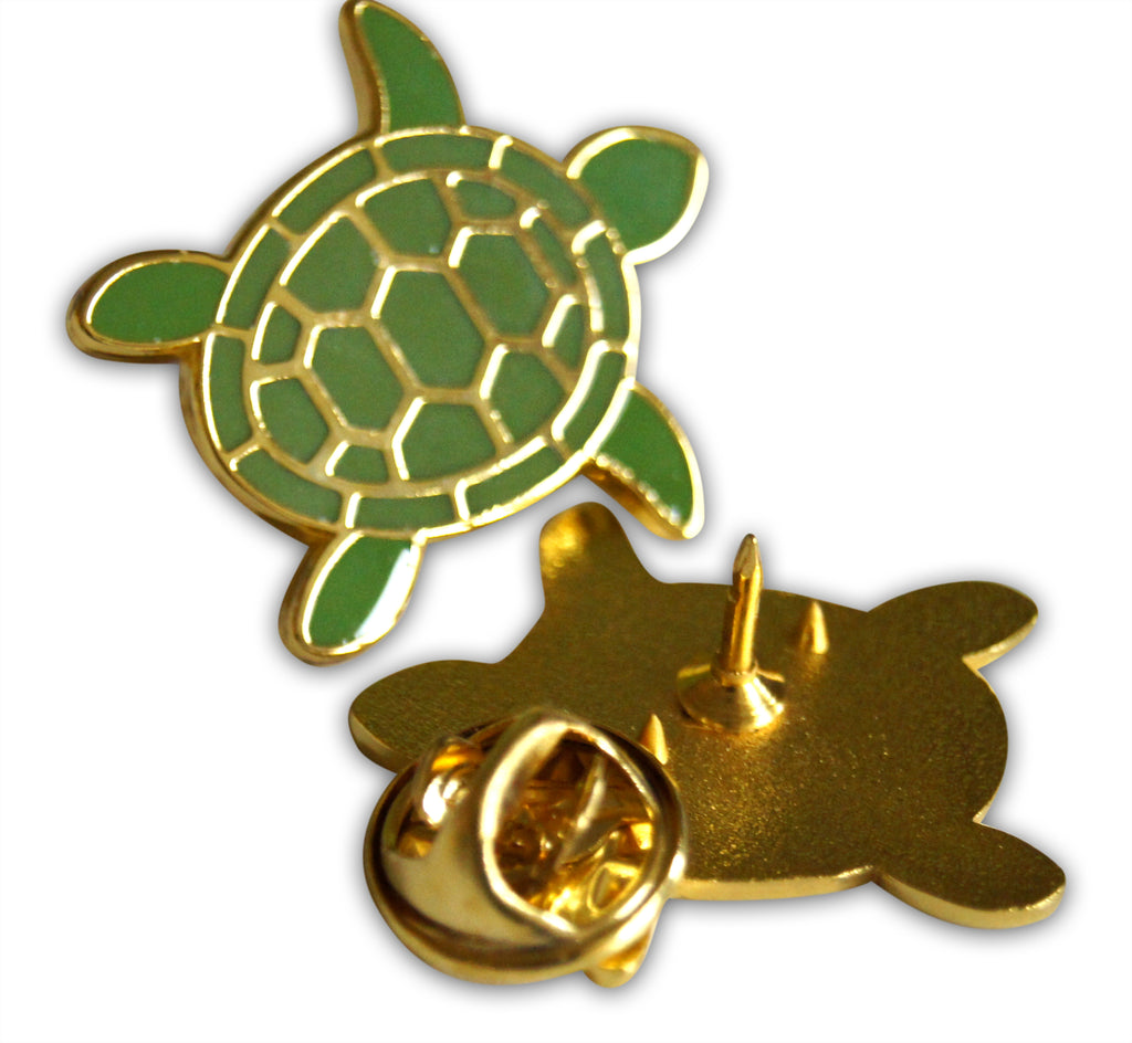 Novel Merk Turtle Lapel Pin