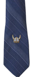 Novel Merk Viking Helmet Lapel Pin, Hat Pin & Tie Tack with Clutch Back (Single Pack)