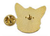 Novel Merk Corgi Lapel Pin, Hat Pin & Tie Tack with Clutch Back (Single Pack)