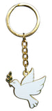 Novel Merk Dove Enamel Keychain (Single Pack)