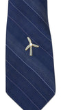 Novel Merk Wind Turbine Lapel Pin, Hat Pin & Tie Tack with Clutch Back (Single Pack)