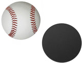 Novel Merk Baseball 3 Inch Flat Refrigerator Magnet (Single Pack)
