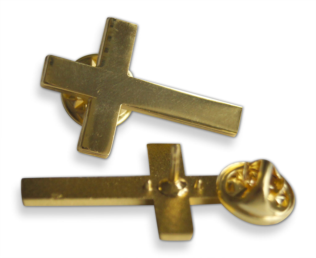 Croos Pin 3 Christian Cross Pins – Novel Merk