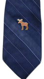 Novel Merk Moose Lapel Pin, Hat Pin & Tie Tack with Clutch Back (Single Pack)