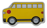 Novel Merk Yellow School Bus Truck Small Refrigerator Magnets Set for Teacher Decorations Party Favors & Carnival Prizes Miniature Design (12 Pieces)