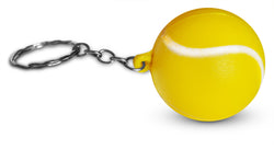 Novel Merk Single Pack Tennis Ball Yellow Keychains for Kids Party Favors & School Carnival Prizes